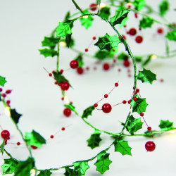 Φωτεινή Γιρλάντα "Mistletoe Berries Garland" 20LED X05201121